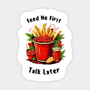 Cannabis-Infused Fries and Ketchup Vector Art Sticker